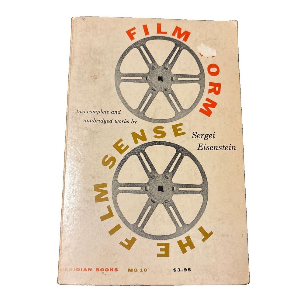 Film Form and The Film Sense Sergei Eisenstein Paperback Seventh Printing 1967